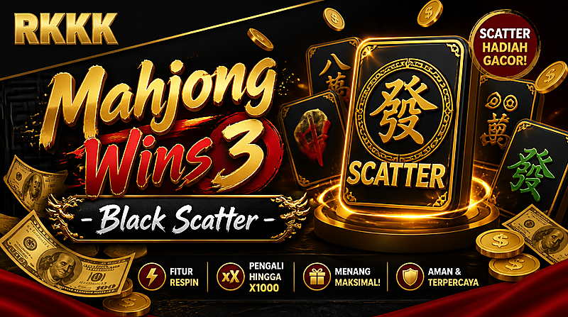 Mahjong Wins 3 - Black Scatter Slot Gacor Rkkk